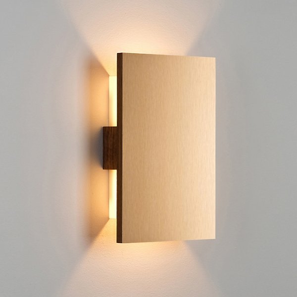 Cerno Tersus LED Wall Sconce - Color: Wood tones - 03-136-WG-35P1