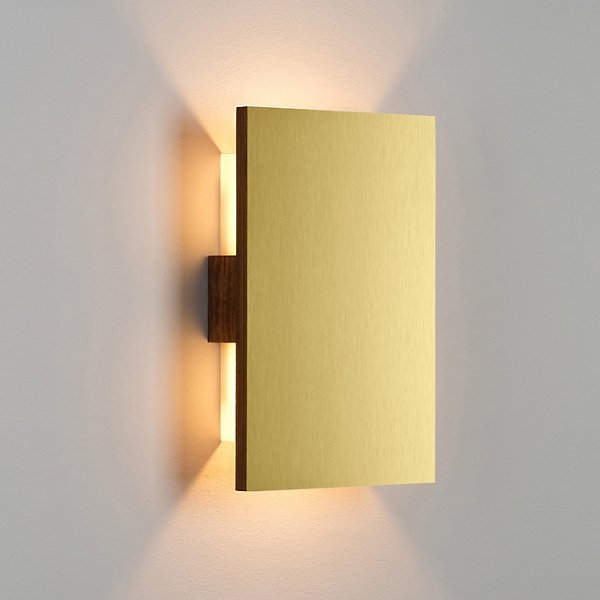 Cerno Tersus LED Wall Sconce - Color: Wood tones - 03-136-WR-35P1