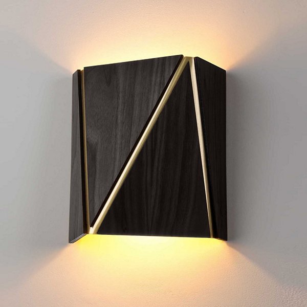 Cerno Calx LED Wall Sconce- Wet-Rated - - Color: Brown - 03-138-RD-35P1