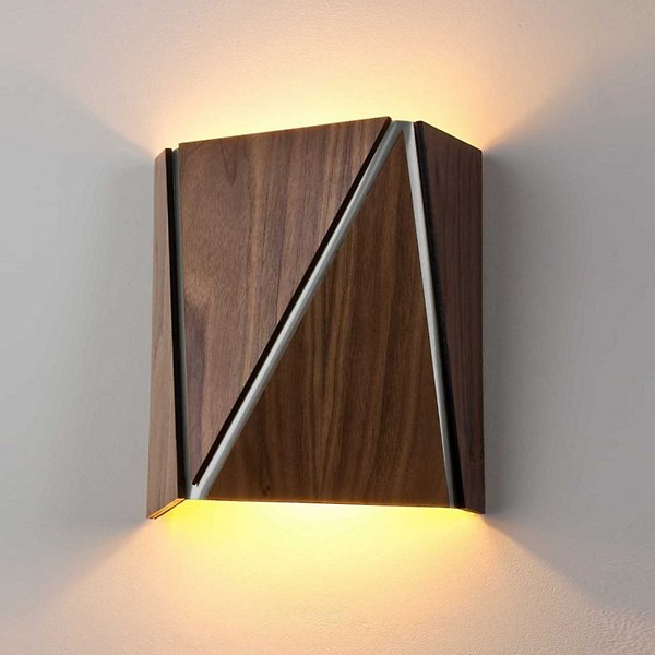 Cerno Calx LED Wall Sconce- Wet-Rated - - Color: Brown - 03-138-AW-35P1