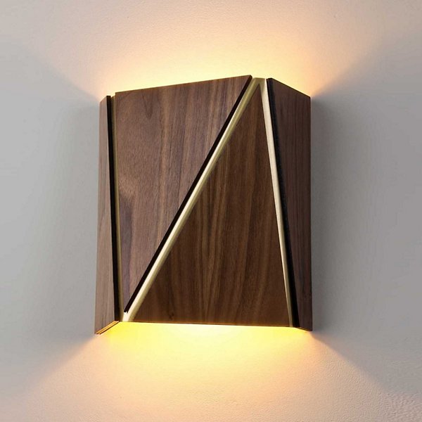 Cerno Calx LED Wall Sconce- Wet-Rated - - Color: Brown - 03-138-RW-35P1