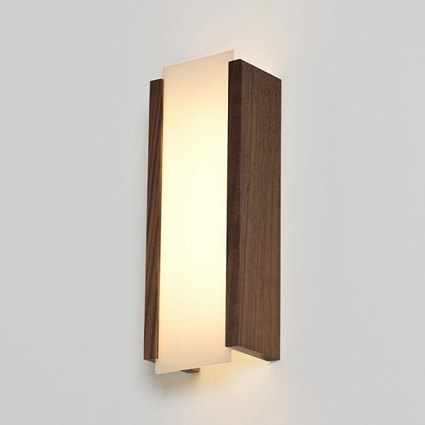Cerno Capio LED Wall Sconce - Color: Brown - Size: Short - 03-180-SW-35P1