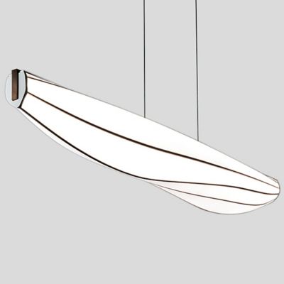 Cerno Lenis LED Linear Chandelier Light - Color: White - 07-220-LD-27P1