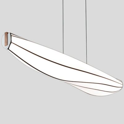 Cerno Lenis LED Linear Chandelier Light - Color: White - 07-220-LW-27P1