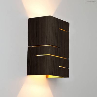 Cerno Claudo LED Wall Sconce - Color: Brown - 03-150-D-35P1