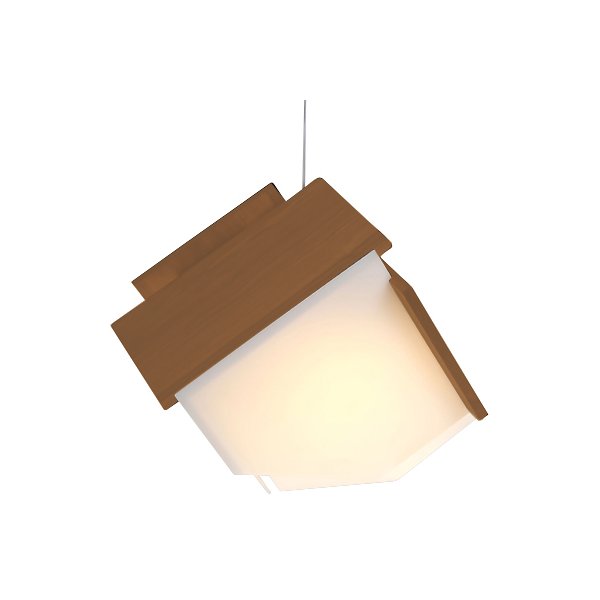 Cerno Mica L LED Pendant Light - Color: Brown - 06-180-W-35P1