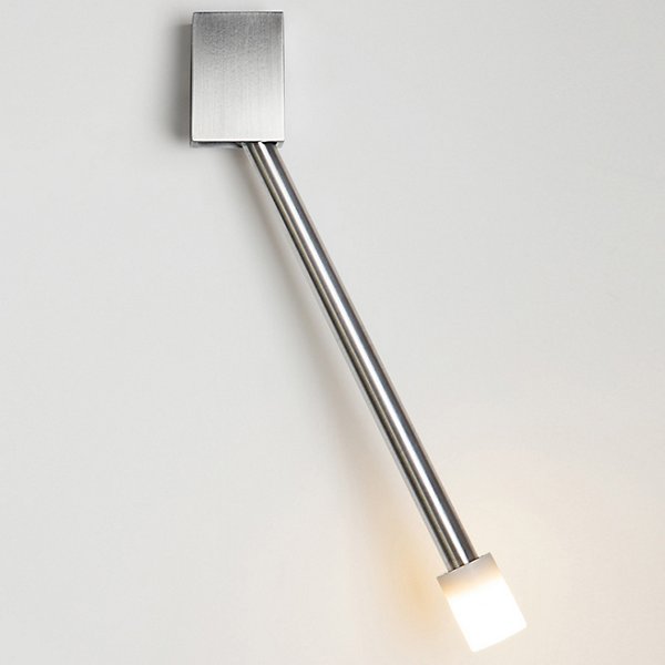 Cerno Libri LED Wall Sconce - Hardwired - Color: Silver - 03-160-RAH|03-160