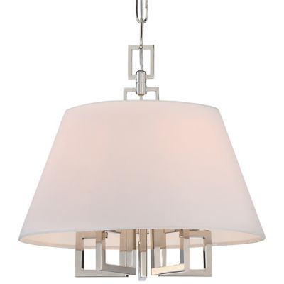 Crystorama Westwood Chandelier in Silver, Size: Small