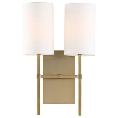 Crystorama Veronica Wall Sconce in Gold