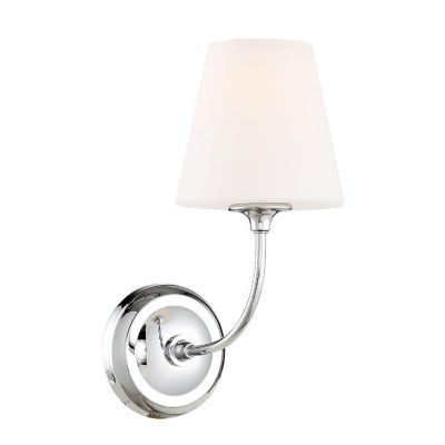 Crystorama Sylvan Wall Sconce in Silver
