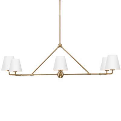 Crystorama Xavier Chandelier in Polished, Size: 46"