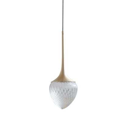 CVL Luminaires Louis XL LED Mini Pendant Light - Color: Clear - Size: 1 lig