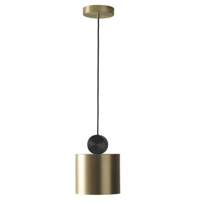 CVL Luminaires Calee V2 LED Mini Pendant Light - Color: Brass - Size: 1 lig