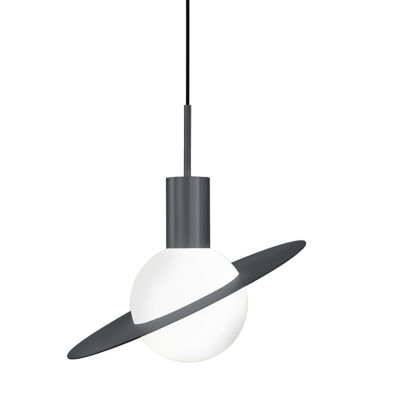 CVL Luminaires Saturne XL LED Pendant Light - Color: White - Size: 1 light 