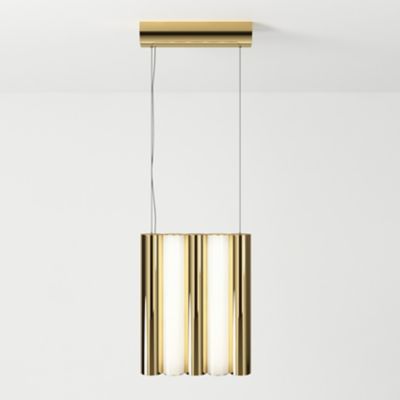 CVL Luminaires Gamma L5 LED Pendant Light - Color: Brass - $LUGAMML5PB