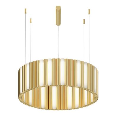 CVL Luminaires Gamma LED Chandelier - Color: Brass - Size: Large - SUGAMMR5