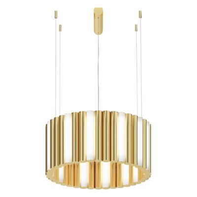 CVL Luminaires Gamma LED Chandelier - Color: Brass - Size: Medium - SUGAMMR