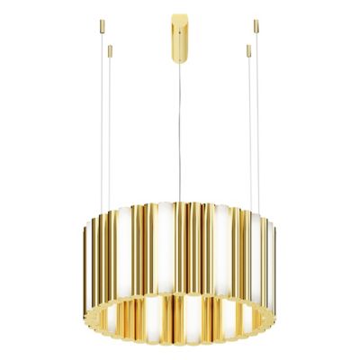 CVL Luminaires Gamma LED Chandelier - Color: Brass - Size: Medium - $LUGAMM