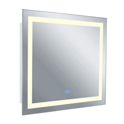 CWI Lighting Abigail Rectangular LED Mirror - Color: White - Size: 40 In. x