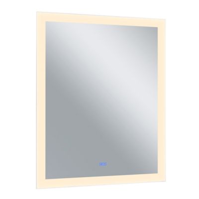 CWI Lighting Abril Rectangular LED Mirror - Color: White - Size: 30 In. x 3