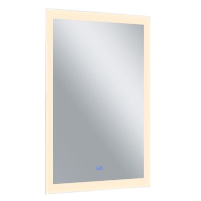 CWI Lighting Abril Rectangular LED Mirror - Color: White - Size: 30 In. x 4