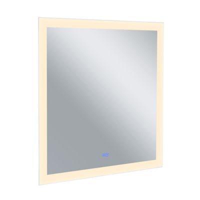 CWI Lighting Abigail Square LED Mirror - Color: White - 1233W36-36