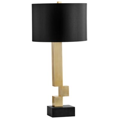 Cyan Design Rendezvous Table Lamp - Color: Black - Size: 1 light - 10985