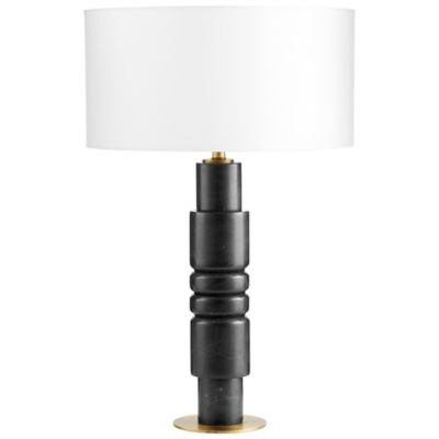 Cyan Design Dubois Table Lamp - Color: Black - Size: 1 light - 10957