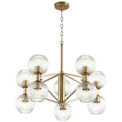 Cyan Design Helios Chandelier - Color: Brass - Size: 29 - 10962