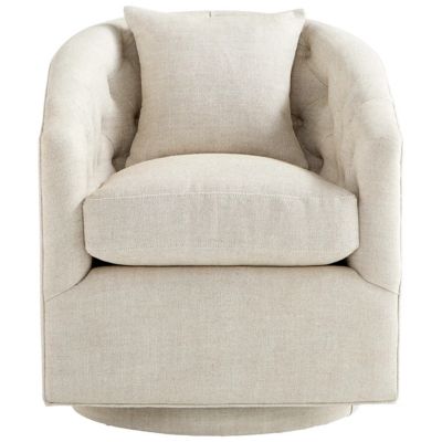 Cyan Design Ocassionelle Chair - Color: Cream - 10787