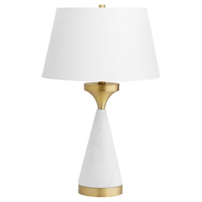 Cyan Design Solid Snow Table Lamp - Color: White - 11220