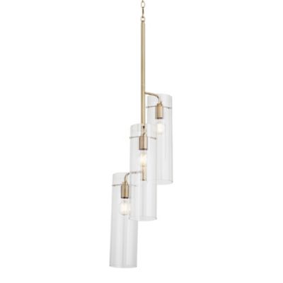 Cyan Design Trident Pendant Light - Color: Clear - Size: 3 light - 11267