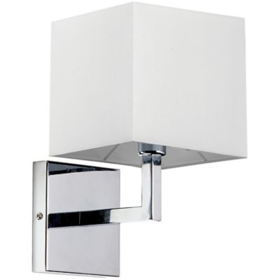 Dainolite 1 Light Wall Sconce - Color: White - 77-1W-PC-WH