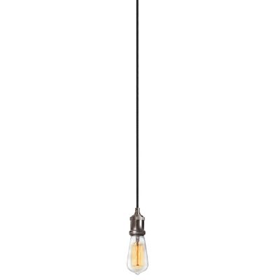 Dainolite Vintage Mini Pendant Light - Color: Silver - Size: Long - 409-102