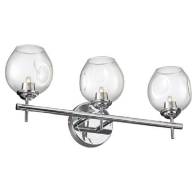 Dainolite Abii Vanity Light - Color: Silver - Size: 3 light - ABI-203W-PC