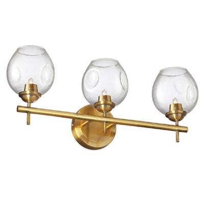 Dainolite Abii Vanity Light - Color: Bronze - Size: 3 light - ABI-203W-VB-C