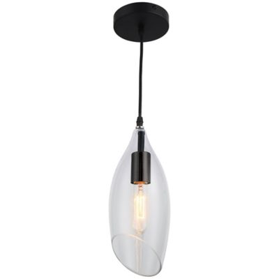 Dainolite Abba LED Mini Pendant Light - Color: Clear - Size: 1 light - ABB-