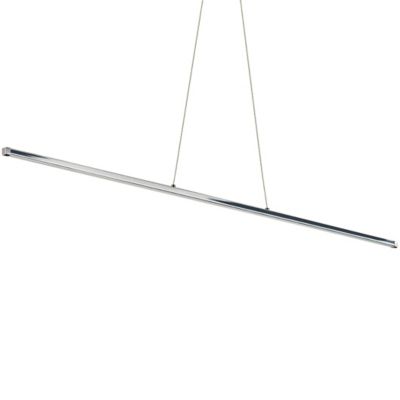 Dainolite Array LED Linear Chandelier Light - Color: Silver - Size: Small -