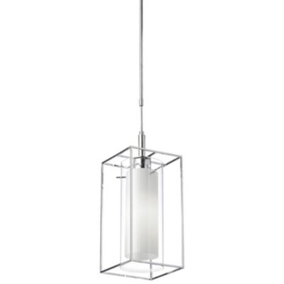 Dainolite Cubo Mini Pendant Light - Color: Clear - Size: 1 light - CBE-61P-