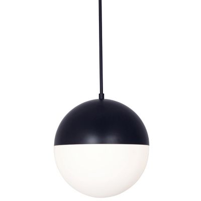 Dainolite Dayana Pendant Light - Color: White - Size: Medium - DAY-143P-MB