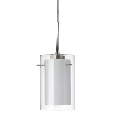 Single Mini Pendant with Frosted Glass Shade