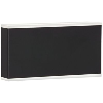 Dainolite Emery LED Wall Sconce - Color: Black - Size: Medium - EMY-105-20W