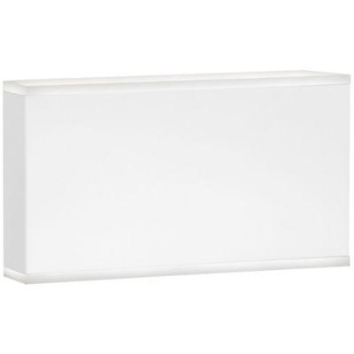 Dainolite Emery LED Wall Sconce - Color: White - Size: Medium - EMY-105-20W