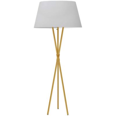 Dainolite Gabriela Floor Lamp - Color: Polished - Size: 1 light - GAB-601F-