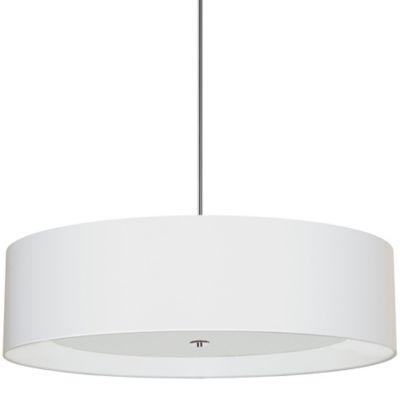 Dainolite Helena Pendant Light - Color: White - Size: Extra Large - HEL-406