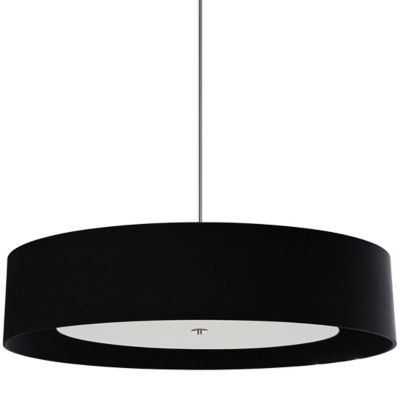 Dainolite Helena Pendant Light in White, Size: Large
