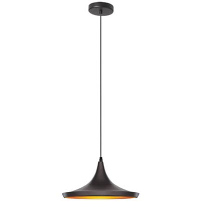 Dainolite Helsinki Disc Pendant Light - Color: Black - Size: 1 light - HKI-