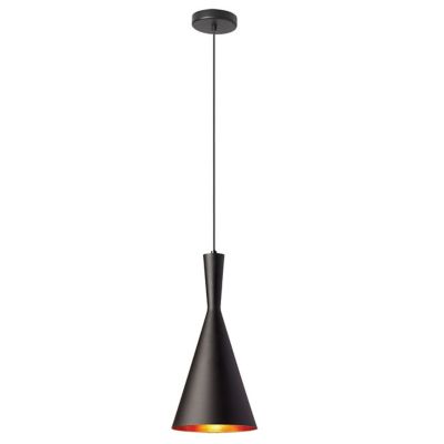 Dainolite Helsinki Mini Pendant Light - Color: Black - Size: 1 light - HKI-