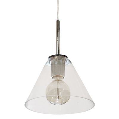 Dainolite Roswell Clear Glass Mini Pendant Light - Size: 1 light - RSW-91P-