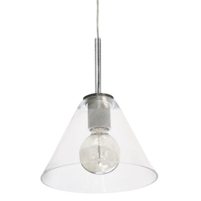 Dainolite Roswell Clear Glass Mini Pendant Light - Size: 1 light - RSW-91P-